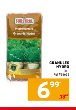 Trafic Granules hydro offre