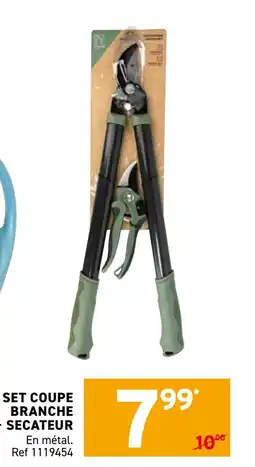 Trafic Set coupe branche + secateur offre