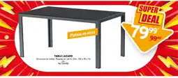 Trafic Table lazaro offre