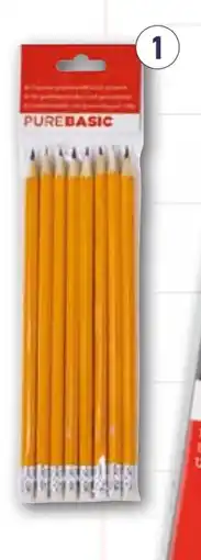 Trafic Set de 8 crayons hb graphite offre