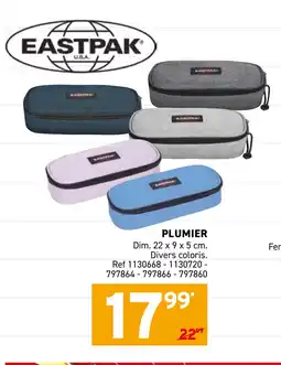 Trafic EASTPAK Plumier offre