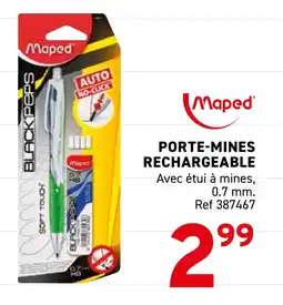 Trafic MAPED Porte-mines rechargeable offre