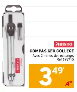 Trafic ARISTO Compas geo college offre