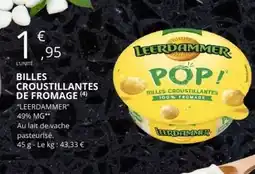 E.Leclerc BILLES CROUSTILLANTES DE FROMAGE offre