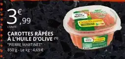 E.Leclerc CAROTTES RÂPÉES À L'HUILE D'OLIVE offre