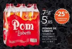 E.Leclerc POMME DE LISBETH offre