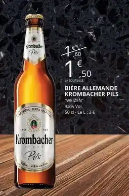 E.Leclerc BIÈRE ALLEMANDE KROMBACHER PILS offre