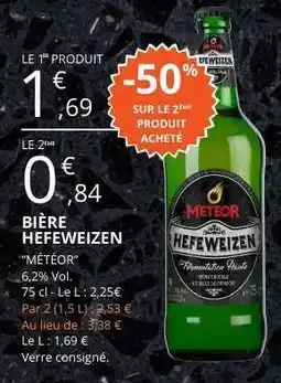E.Leclerc BIÈRE HEFEWEIZEN offre