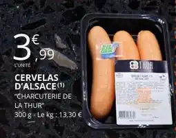 E.Leclerc Cervelas d'Alsace offre