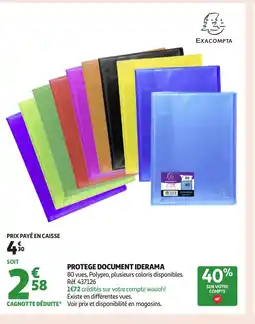 Auchan Protege document iderama offre