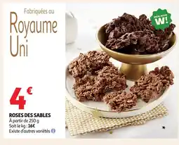 Auchan Roses des sables offre