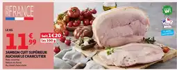 Auchan Jambon cuit supérieur auchan le charcutier offre