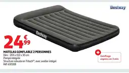 Auchan BESTWAY Matelas gonflable 2 personnes offre