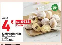Auchan 12 Mini beignets offre