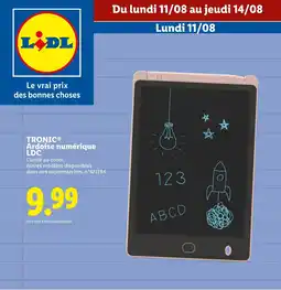 Lidl TRONIC Ardoise numérique offre