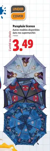 Lidl Parapluie licence offre