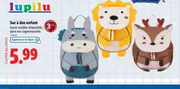 Lidl LUPILU Sac à dos enfant offre