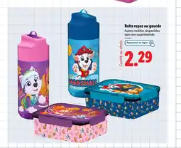 Lidl Boîte repas ou gourde offre