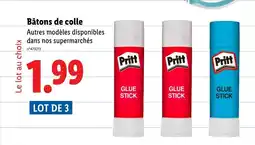 Lidl Bâtons de colle offre