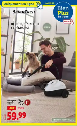 Lidl SILVERCREST Nettoyeur vapeur offre