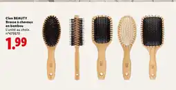 Lidl Cien BEAUTY Brosse à cheveux en bambou offre