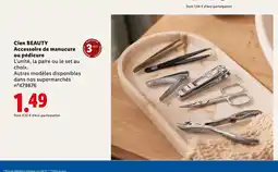Lidl Cien BEAUTY Accessoire de manucure ou pédicure offre