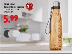Lidl ERNESTO Bouteille isotherme offre