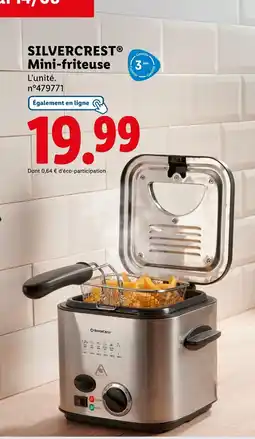 Lidl SILVERCREST Mini-friteuse offre