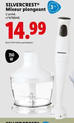 Lidl SILVERCREST Mixeur plongeant offre