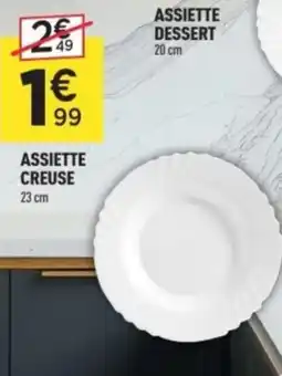 Centrakor Assiette creuse offre