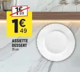 Centrakor Assiette dessert offre
