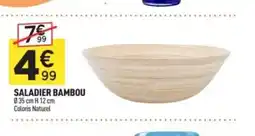 Centrakor Saladier bambou offre
