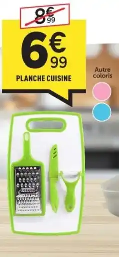 Centrakor Planche cuisine offre