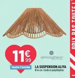 Centrakor La suspension aliya offre