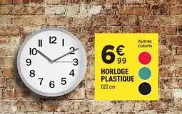 Centrakor Horloge plastique offre