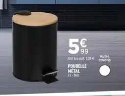 Centrakor Poubelle métal offre