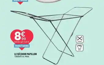 Centrakor Le séchoir papillon offre