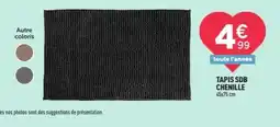 Centrakor Tapis sdb chenille offre