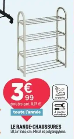 Centrakor Le range-chaussures offre