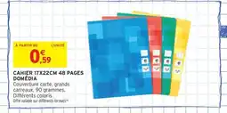 Intermarché Contact DOMÉDIA Cahier 48 pages offre