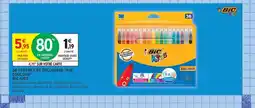 Intermarché Contact BIC KIDS 36 Feutres de coloriage kid couleur offre