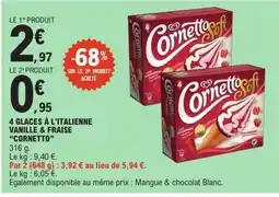 E.Leclerc Cornetto Soft offre