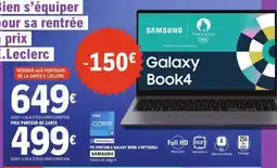 E.Leclerc Galaxy Book4 offre