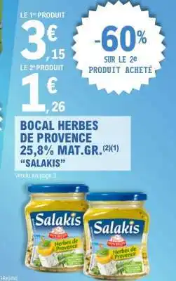 E.Leclerc Bocal Herbes de Provence offre