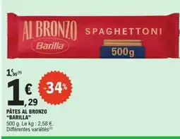E.Leclerc Pâtes Al Bronzo Barilla offre
