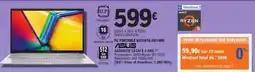 E.Leclerc PC PORTABLE M3704YA-BX148W ASUS offre