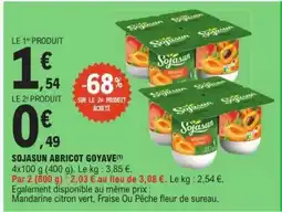 E.Leclerc SOJASUN ABRICOT GOYAVE offre