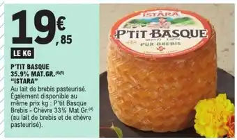 E.Leclerc P'tit Basque offre