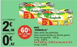 E.Leclerc Maïs 'Bonduelle' offre