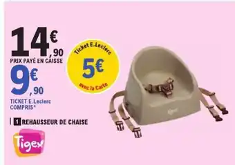 E.Leclerc Rehausseur de Chaise offre